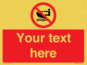 Custom No personal water craft